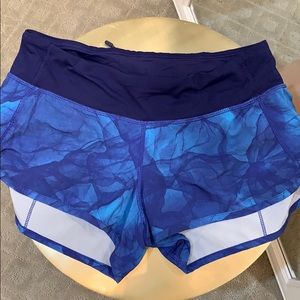 Lululemon speed shorts